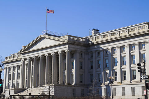 United States Department of the Treasury Building, Washington DC